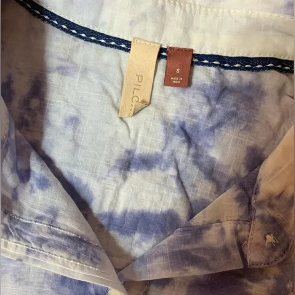 Anthro x Pilcro Embroidered Eyelet Top - Picture 5 of 8